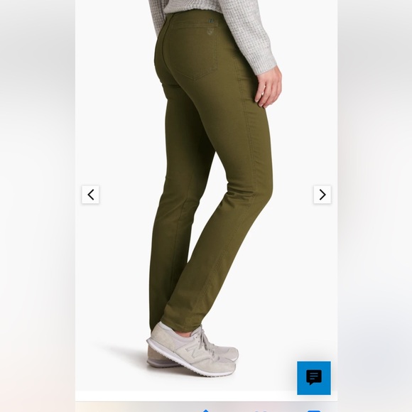 Kuhl KONTOUR™ SKINNY Jeans Size 10 REG Color Olive - Picture 3 of 11